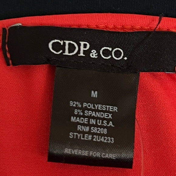 SOLD OUT- Spaghetti straps top tank. Medium size. Poppy Red color. NWT - Picture 3 of 4